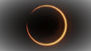 एक कुंडलाकार ग्रहण सूर्य ग्रहण