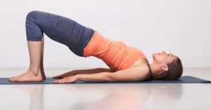 कमर दर्द का योग bridge pose