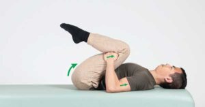 कमर दर्द का योग chest stretch