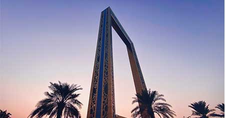 Dubai Frame Best Places to Visit in UAE