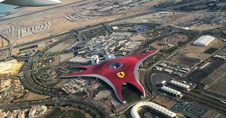 Ferrari World Best Places to Visit in UAE